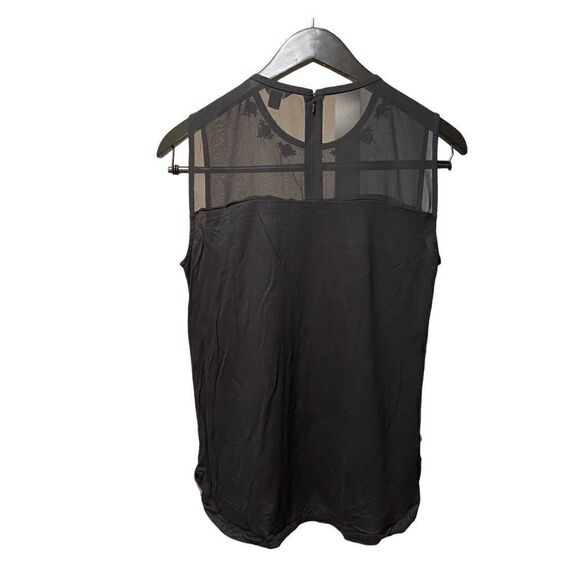 🌟70% OFF🌟Ann Taylor Black Sleeveless Lace Collar Top - Picture 2 of 2